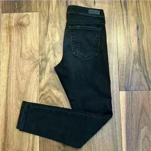 AG-ED Denim Adriano Goldschmied The Legging Ankle Super Skinny Ankle Black - Picture 6 of 6